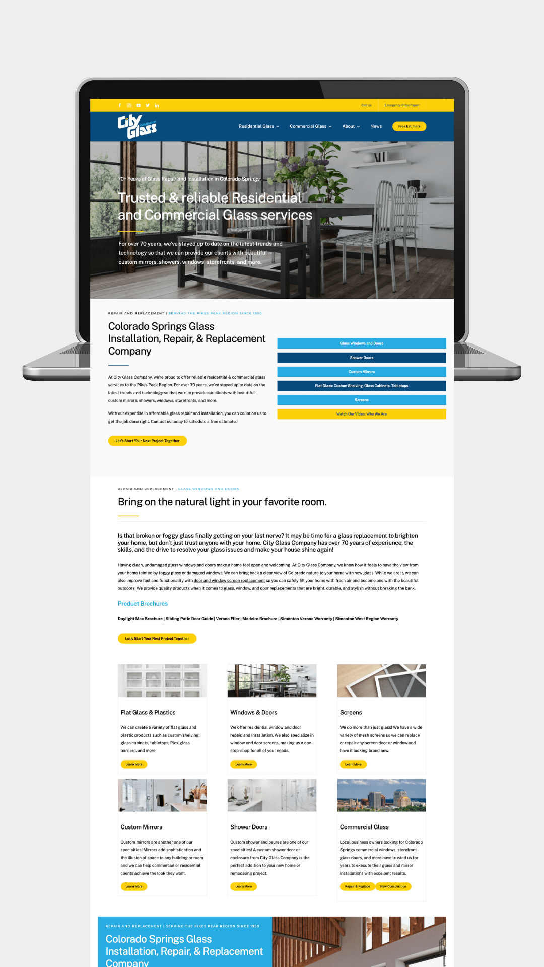 website design
